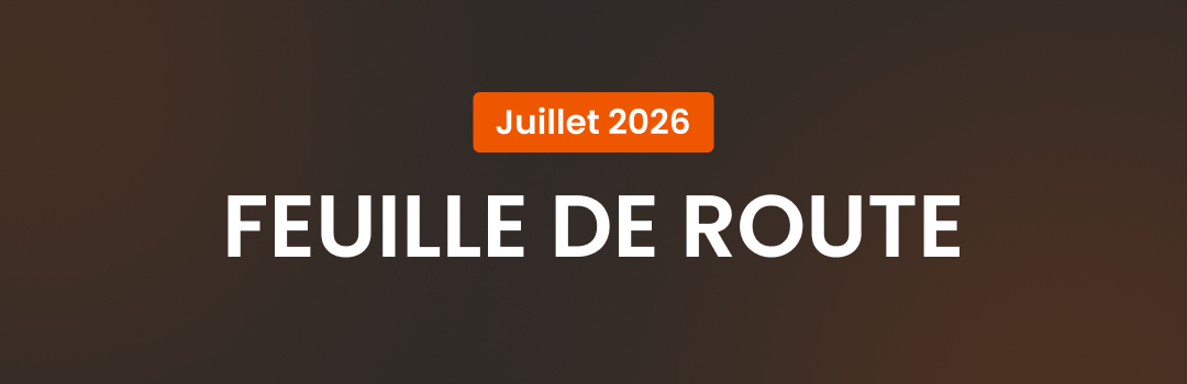 Bannière Roadmap