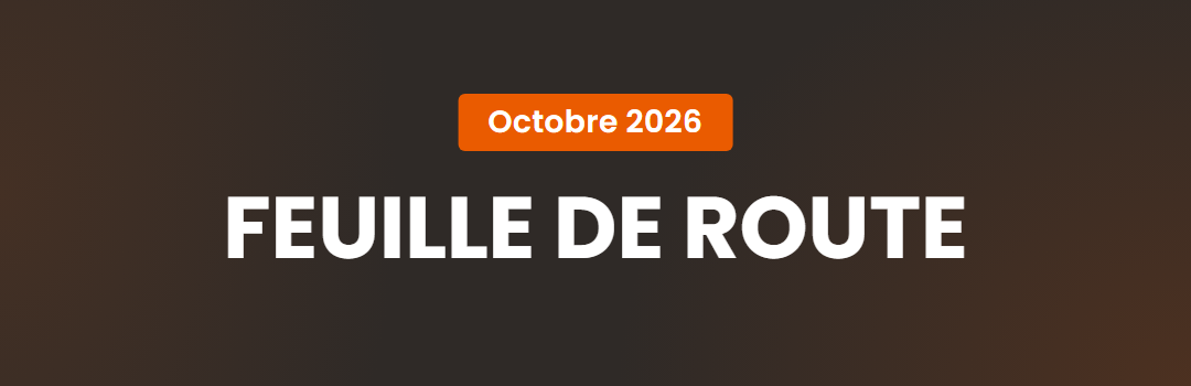 Bannière Roadmap